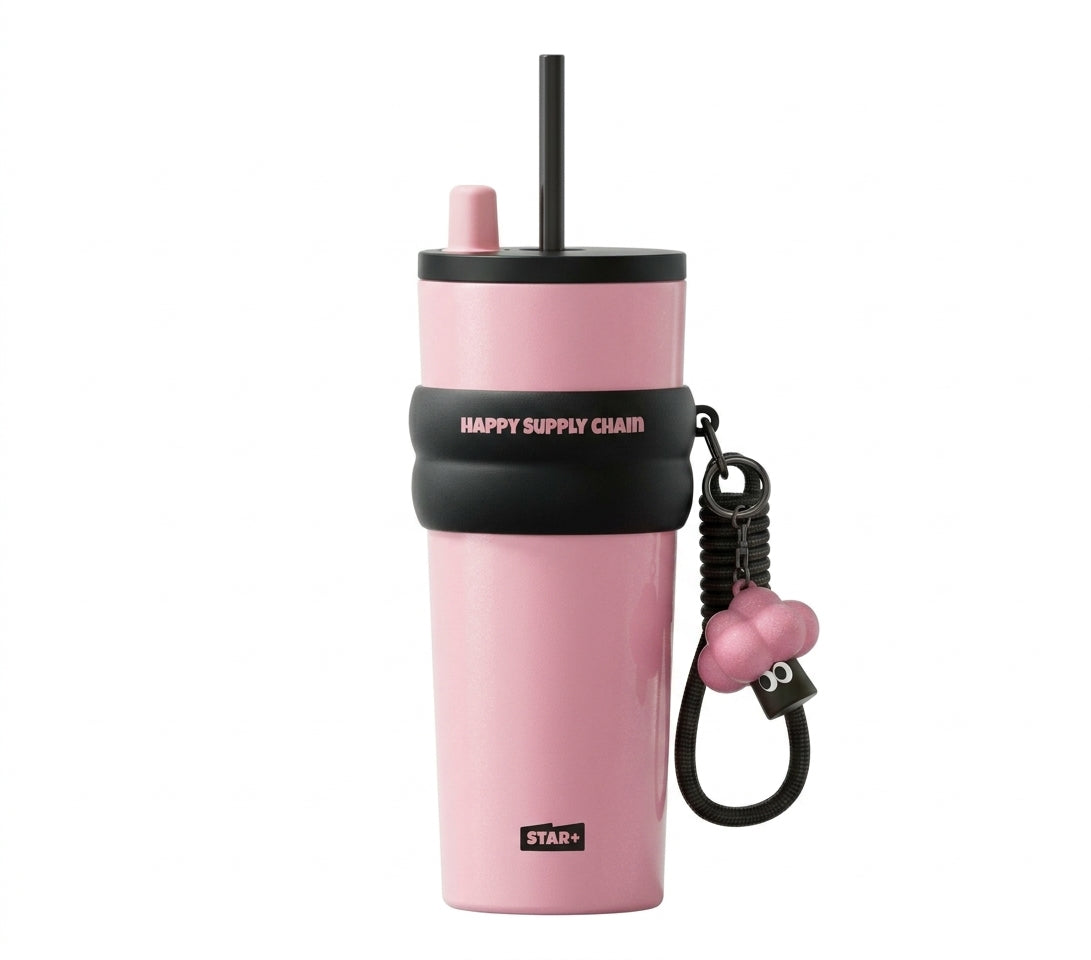 Sipco PastelPop Straw Tumbler.