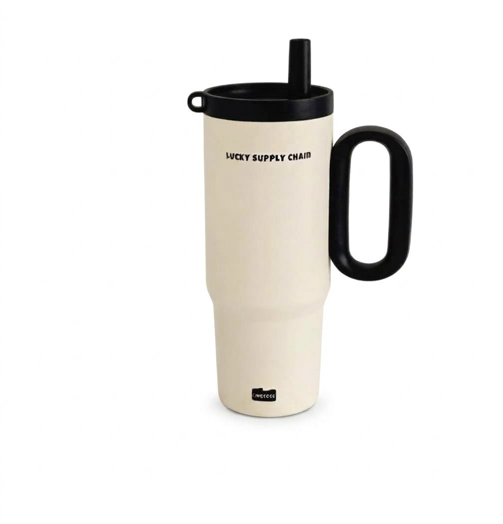 Sipco Everyday Tumbler with Handle & Straw.