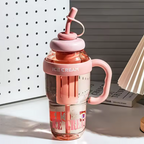 Sipco ChillPop Water Bottle with Handle & Straw.