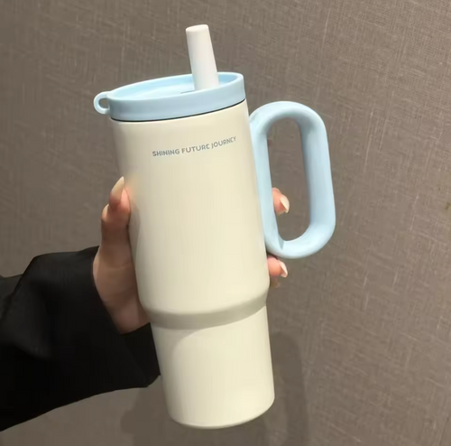 Sipco Everyday Tumbler with Handle & Straw.